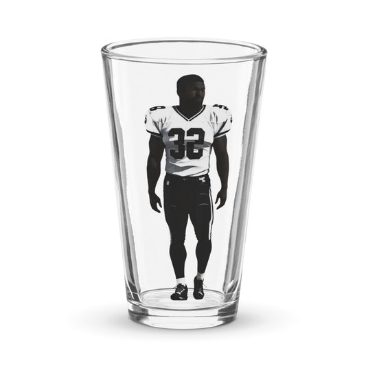 Football Hero Shaker pint glass