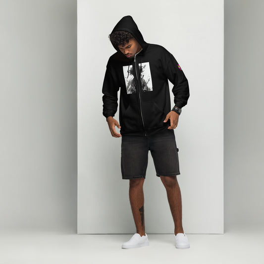 Afro Samurai Unisex heavy blend zip hoodie