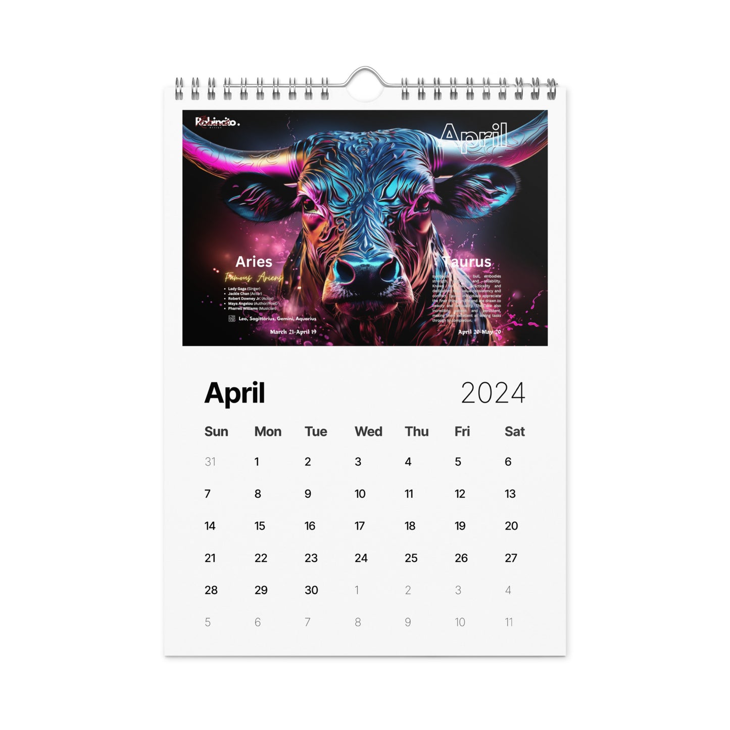 Sign Of The Time 2024 Wall Calendar